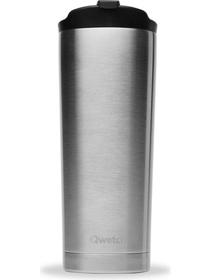 Qwetch QM6000 Isı Yalıtımlı Metalik Termos Mug 470 ml