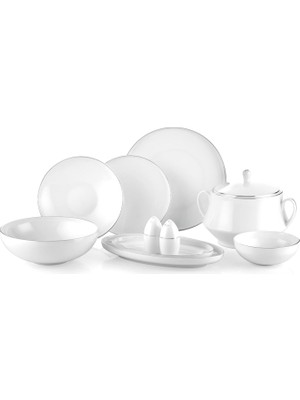 Royal London Bolivia 60 Parça Silver Yemek Takımı