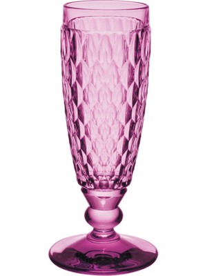 Villeroy & Boch Boston Colour Fuşya Kristal Şampanya Kadehi