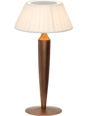 Zafferano Flaminia Bronz Alüminyum LED Masa Lambası
