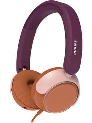 Philips 2000 Series Macenta Mor Unisex Çocuk Kulak Üstü Kablolu Kulaklık