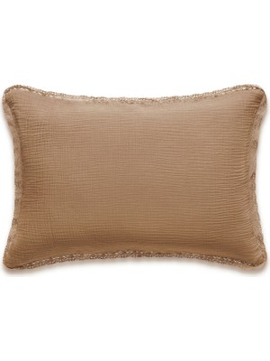 L’appartement Avanos Airply Bone Pamuklu Dekor Yastık Kılıfı  65 x 65 cm