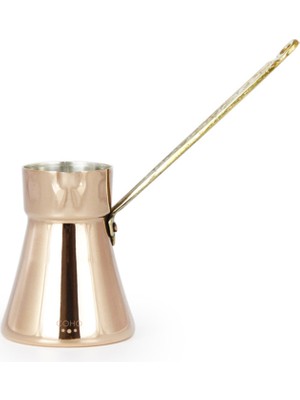 Coho Objet Coho Artisan Döküm Sarma Kulp Bakır Türk Kahve Cezvesi 180 ml
