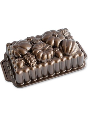 Nordic Ware Balkabağı Hasadı Bronz Döküm Kek Kalıbı