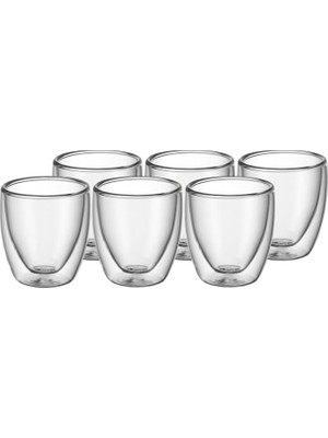WMF Şeffaf Cam 6'lı Espresso Bardağı Seti