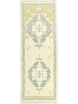 Soho Antiq Kacem Abrajlı Uşak Yolluk 64 x 173 cm