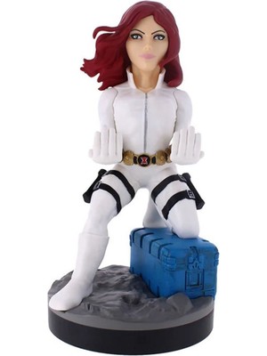 Cable Guys Marvel Black Widow White Telefon Tutucu Kontrolcü