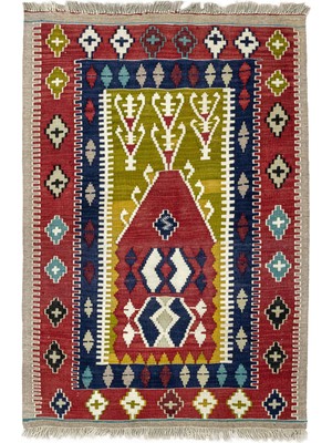Soho Antiq Pecenek Ilkel Desenli El Dokuma 106X154 cm Yün Kilim