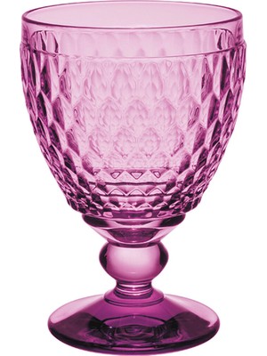 Villeroy & Boch Boston Colour Fuşya Kristal Kırmızı Şarap Kadehi