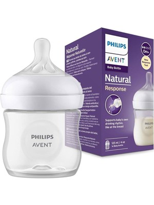 Philips Avent Natural Response Pp 0+ Ay Gaz Sancısı Karşıtı Biberon 125 ml