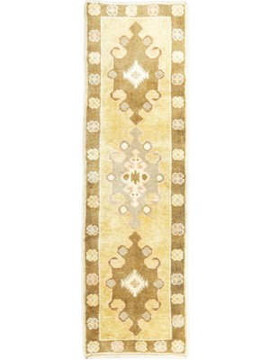 Soho Antiq Bordeux El Dokuma Uşak Yolluk 55 x 180 cm