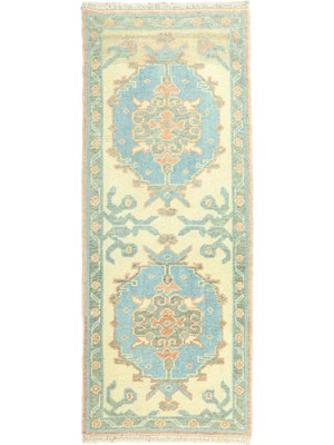 Soho Antiq Tulip Oriental Tasarımlı Yün Yolluk 73 x 185 cm