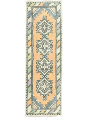 Soho Antiq Lotus El Dokuma Yün Yolluk 78 x 241 cm