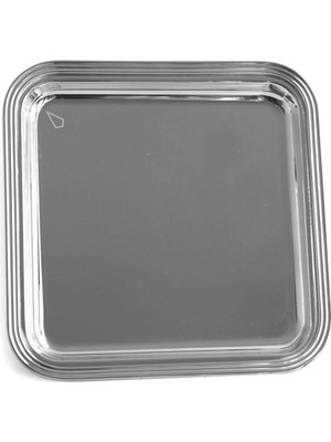 Har Silver Kare Formlu Tepsi