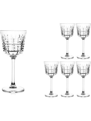 Cristal D'arques Rendez Kristal 6'lı Şeffaf Kadeh
