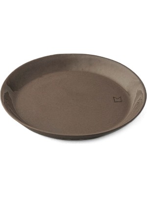 Masuma Ceramics Bruno Kahverengi Porselen Küçük Boy Tatlı Tabağı 15 cm