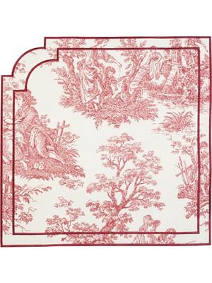 Matis Home Line French Bordo 2'li Peçete