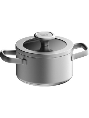Berghoff Leo Graphite Paslanmaz Çelik Tencere 16 cm