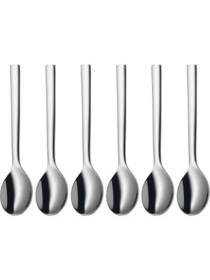 WMF Nuova Gümüş 6'lı Espresso Kaşığı Seti