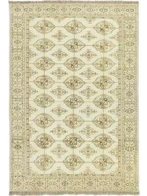 Soho Antiq Artest Rustik Tasarımlı Yün Afgan Halı 137 x 169 cm