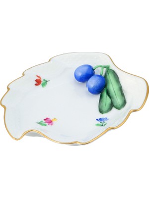 Herend Desenli Porselen Dekoratif Tabak