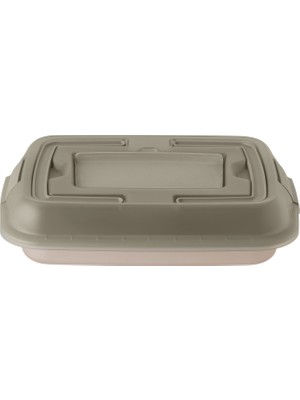 Berghoff Balance Çelik Kapaklı Fırın Kabı 29 cm