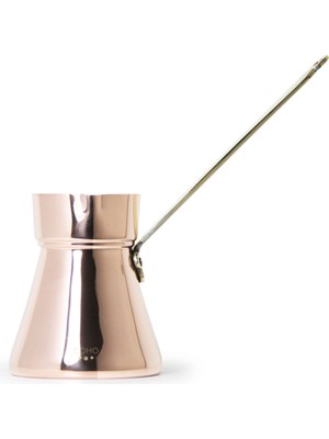 Coho Objet Coho Artisan Döküm Sarma Kulp Bakır Türk Kahve Cezvesi 340 ml