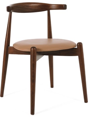 Sancaklı Design Harigargia Dani Taba Deri Sandalye
