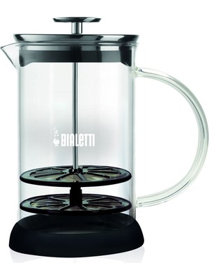 Bialetti Cam Süt ve Cappuccino Köpürtücü 330 ml