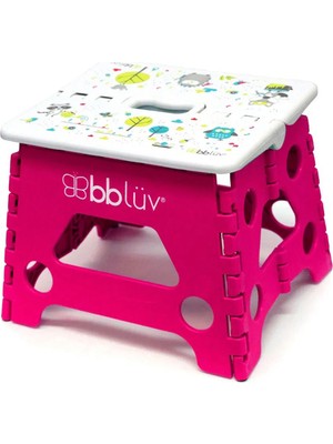 Bblüv Step Pembe Katlanabilen Eğitici Basamak