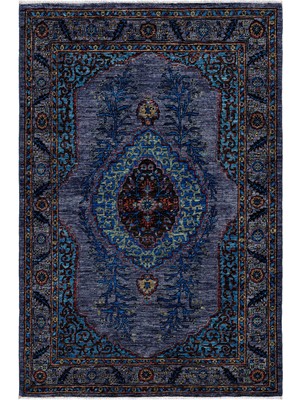 Borr Sapphire Elegance El Dokuma Yün Halı 181 x 120 cm