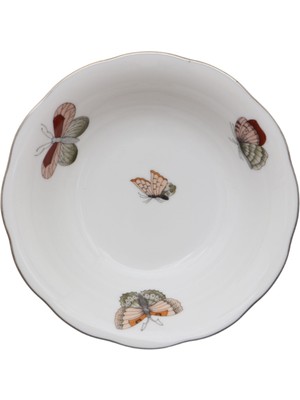 Herend Victoria Grande Desenli Porselen Kase 17 cm