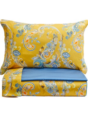 Etro Home Kentia Sarı Nevresim Takımı