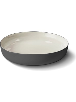 Esma Dereboy Capsule Siyah Fildişi Orta Boy Porselen Kase