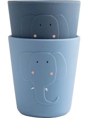 Trixie Mrs. Elephant 2li Silikon Bardak