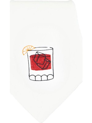 Mariaida Home Negroni Kadehi Nakışlı Peçete