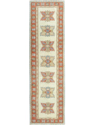 Soho Antiq Inay Renkli El Dokuma Yün Yolluk 83 x 296 cm