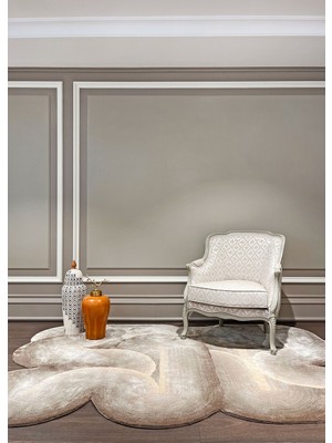 Loominology Rugs Bej Desenli Yün Halı