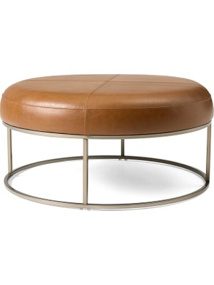 Solano Design Pia Taba Metal Puf Sehpa