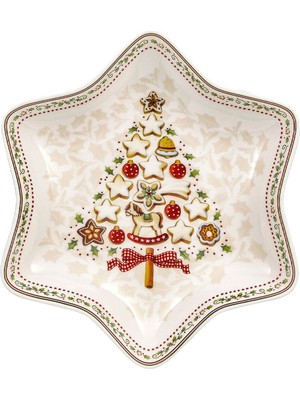 Villeroy & Boch Winter Bakery Yıldız Porselen Servis Kasesi 25 cm
