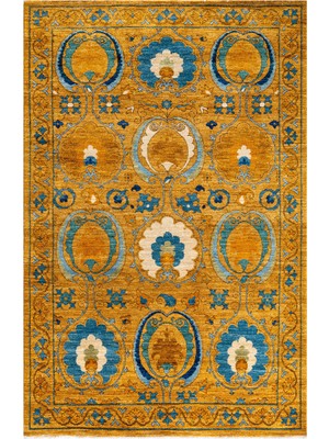 Borr Arts N Crafts El Dokuma Yün Halı 187X123 cm