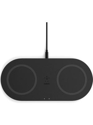 Belkin Boost Charge Pro Siyah Ikili Kablosuz Şarj Cihazı WIZ002VFBK