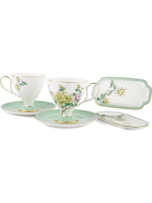 Mikasa Moor Glory Porselen 6 Parça 2'li Çay Fincanı Seti