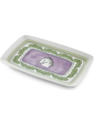 The Mia Provence Seramik Dikdörtgen Servis Tabağı 34 cm