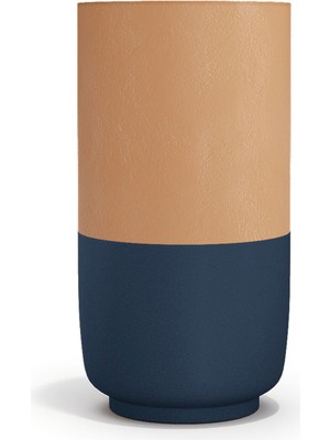 YAAZ Kuva Terracotta Mavi Seramik Saksı 50 x 80 cm