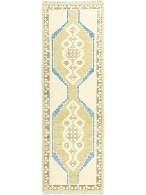 Soho Antiq Tamilla El Dokuma Rustik Halı Yolluk 61X186 cm