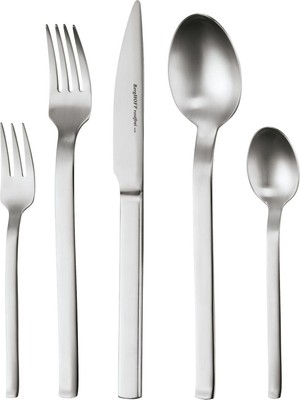 Berghoff Culina Gri Çelik 30 Parça 6 Kişilik Çatal Kaşık Bıçak Seti