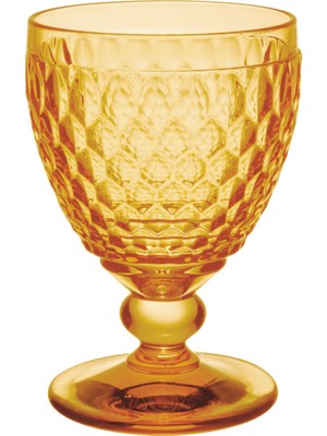Villeroy & Boch Boston Colour Sarı Kristal Su Kadehi