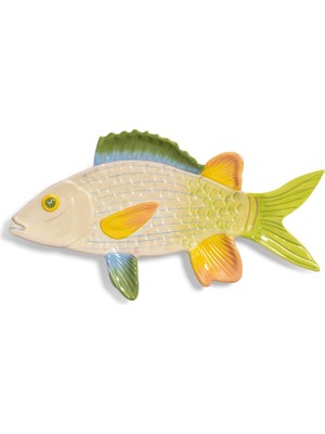 Klevering Dolomit Tetik Balığı Tabağı 34.5 x 18.5 cm
