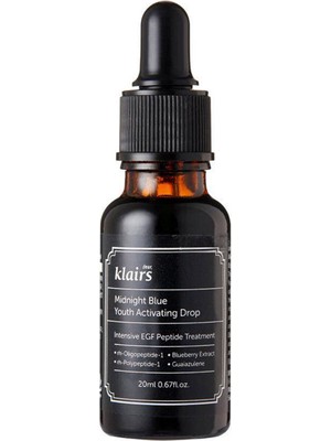 Klairs Midnight Blue Youth Activating Drop Yaşlanma Karşıtı Peptit Cilt Serumu 20 ml